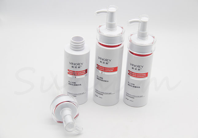 Cosmetic Lotion Skin Care Hot Stamping Plastic Bottle