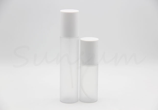 Frosted Cosmetic Lotion Pump Spray Transparent Lotion Packaging Bottle