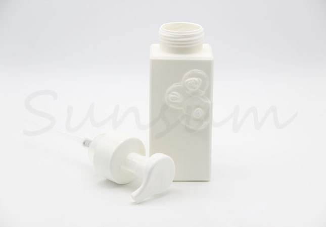 Different Shape Flower Cosmetic Foam Soap Cleanser Bottle