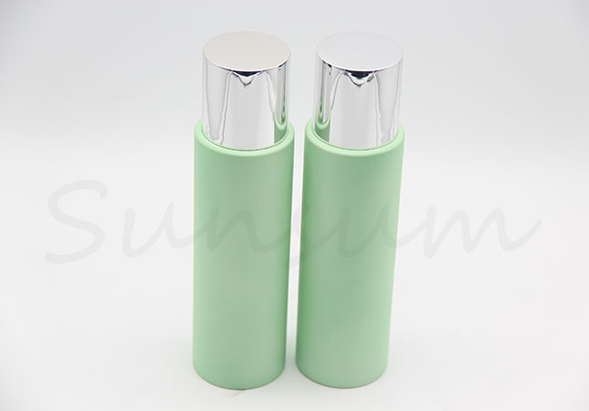 Green Color Cosmetic PET Plastic Toner Water Bottle