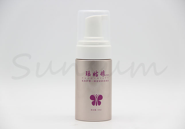 100ml Cosmetic Facial Wash Foam Soap Bottle