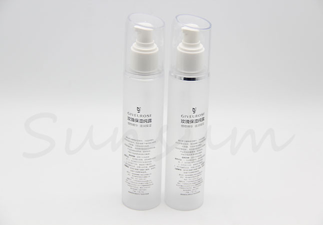 Cosmetic Transparent Matt Empty Lotion Mist Pump Spray Bottle