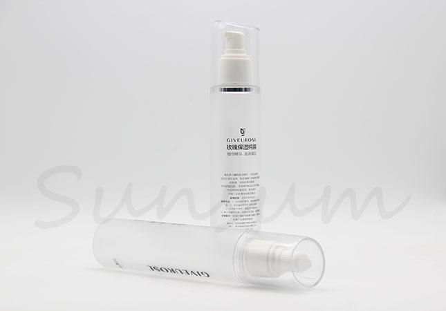 Cosmetic Transparent Matt Empty Lotion Mist Pump Spray Bottle