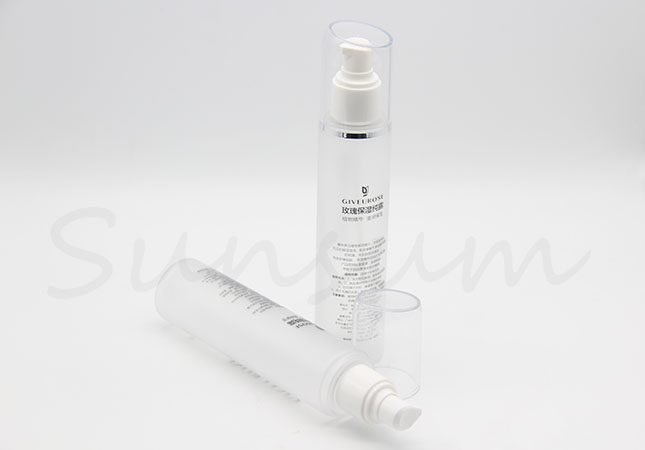 Cosmetic Transparent Matt Empty Lotion Mist Pump Spray Bottle