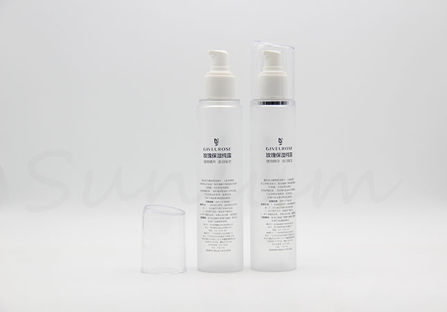 Cosmetic Transparent Matt Empty Lotion Mist Pump Spray Bottle