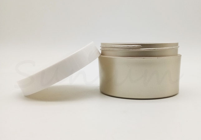 200ml Cosmetic PET Plastic Moisturizer Cream Jar 