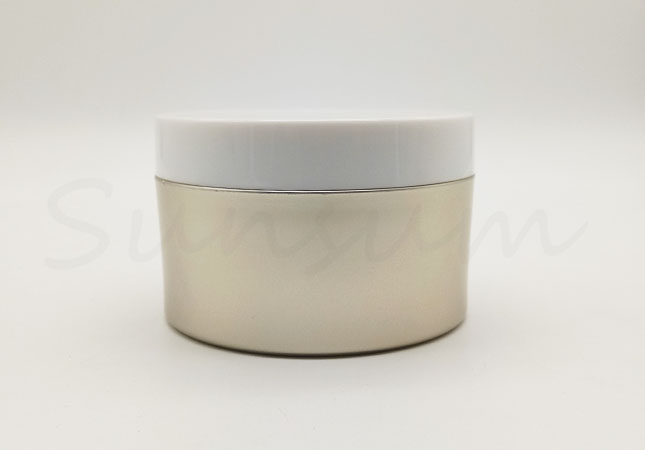 200ml Cosmetic PET Plastic Moisturizer Cream Jar 