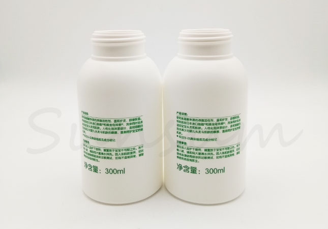 Set Cosmetic HDPE Plastic Baby Care Shampoo Bottle