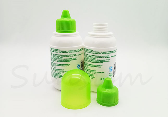 Set Cosmetic HDPE Plastic Baby Care Shampoo Bottle