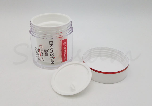 30g 50g Manufacturer Cosmetic Double Wall Facial Cream Jar 