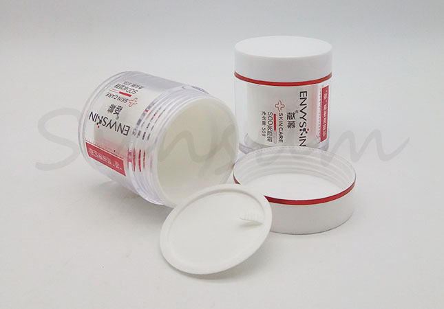 30g 50g Manufacturer Cosmetic Double Wall Facial Cream Jar 