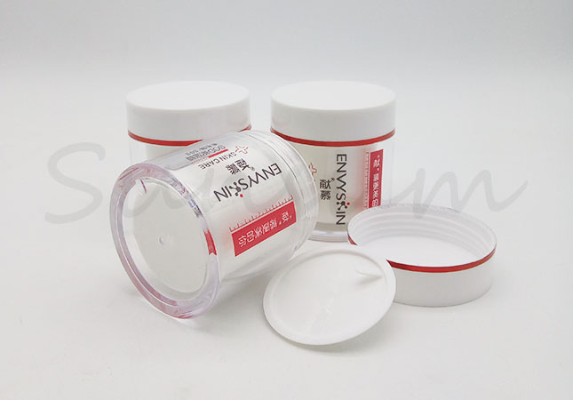 30g 50g Manufacturer Cosmetic Double Wall Facial Cream Jar 