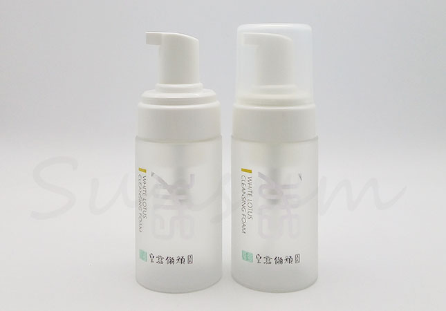 PET Plastic Foam Soap Cosmetic Foam Pump Matte Bottle