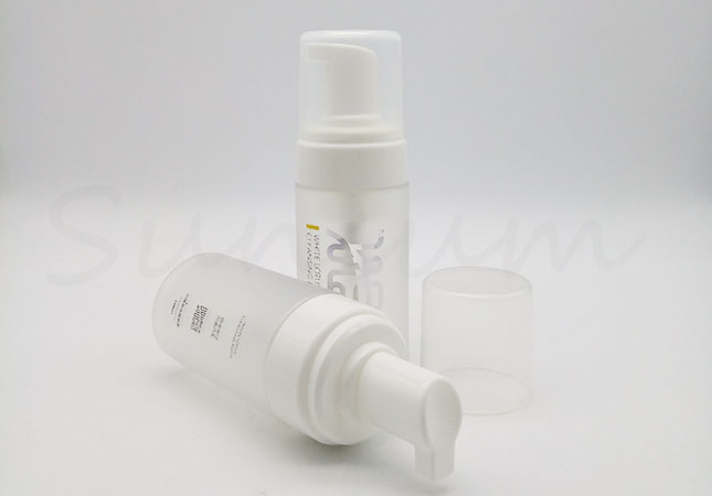 PET Plastic Foam Soap Cosmetic Foam Pump Matte Bottle