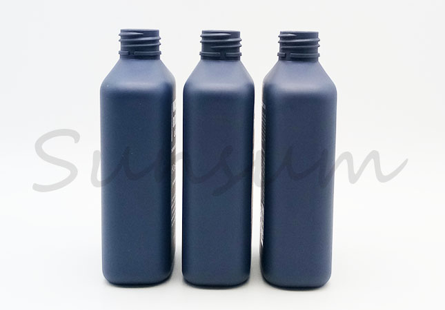 240ml Cosmetic Black Lotion Pump Packaging Hair Care Shampoo Bottle