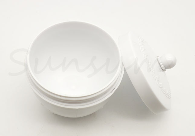 Unique Shape Cosmetic PET Plastic Packaging Cream Jar