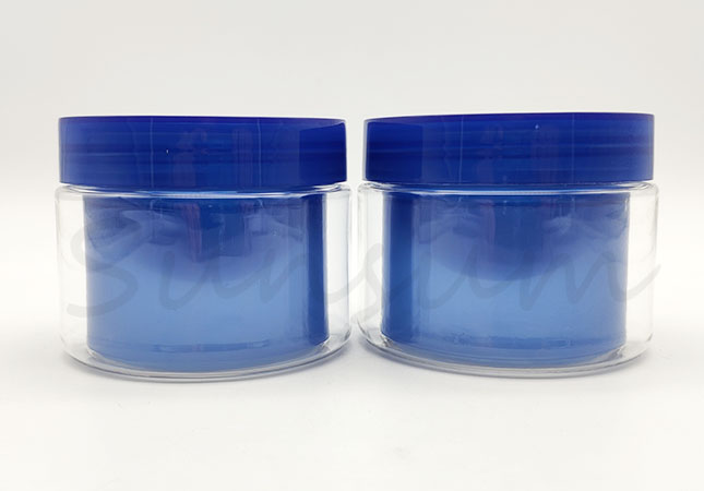 Cosmetic Packaging PET Plastic Double Wall 100g Cream Jar
