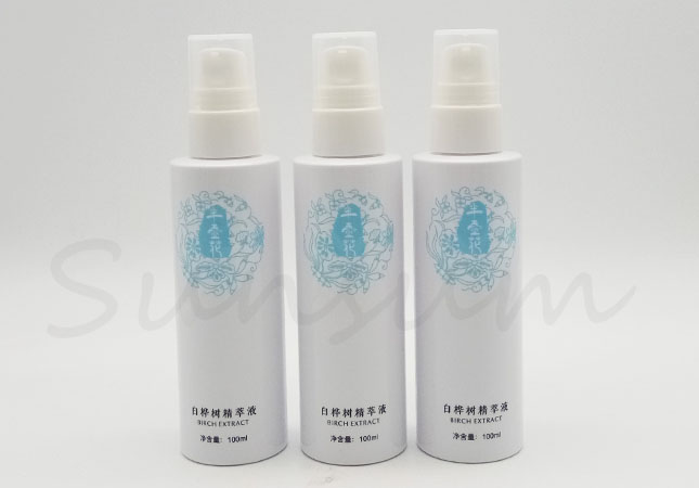 100ml Cosmetic PET Plastic Lotion Pump Mist Spray Bottle with Customized