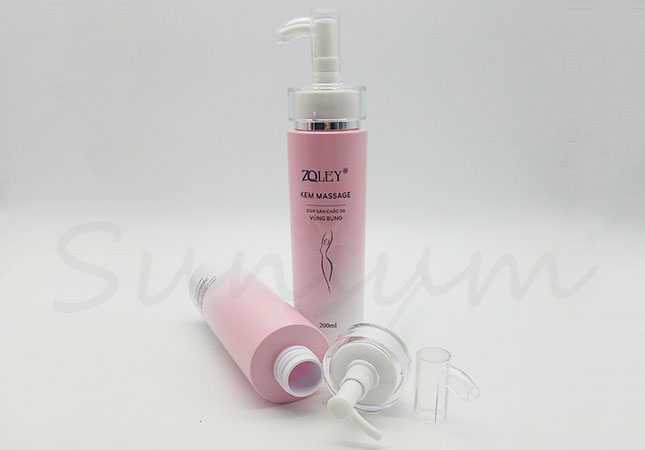 Pink Color Cosmetic Baby Care Bottle 