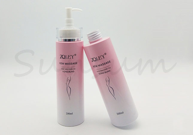 Pink Color Cosmetic Baby Care Bottle 