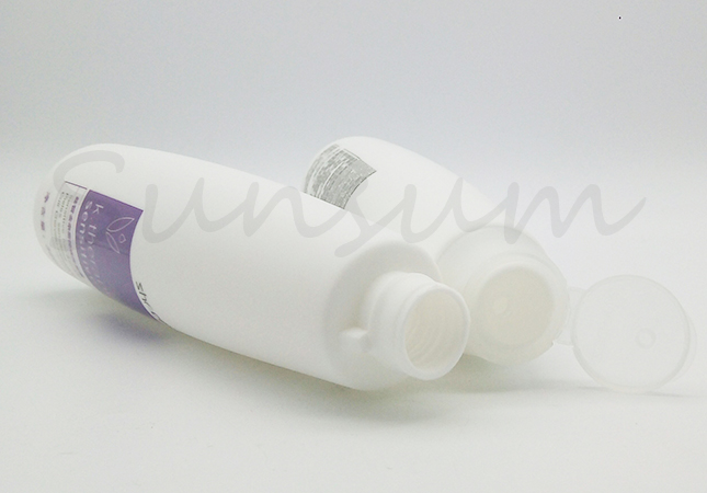 HDPE Plastic Cosmetic Hair Care Products Shower Gel Boottle