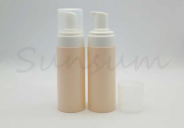 Customized Logo PET Plastic Bottle With Foam Pump For Skin Care