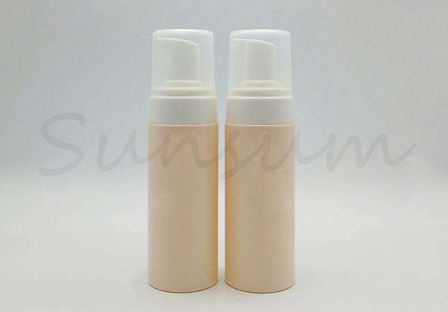 Customized Logo PET Plastic Bottle With Foam Pump For Skin Care