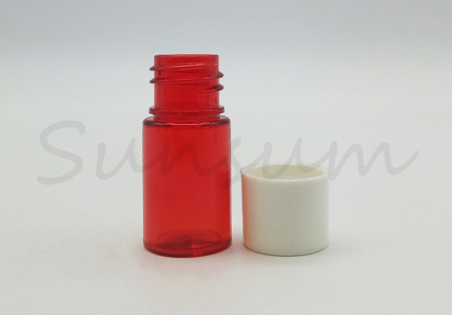 Customized Logo PET Plastic Bottle With Screw Cap For Skin Care