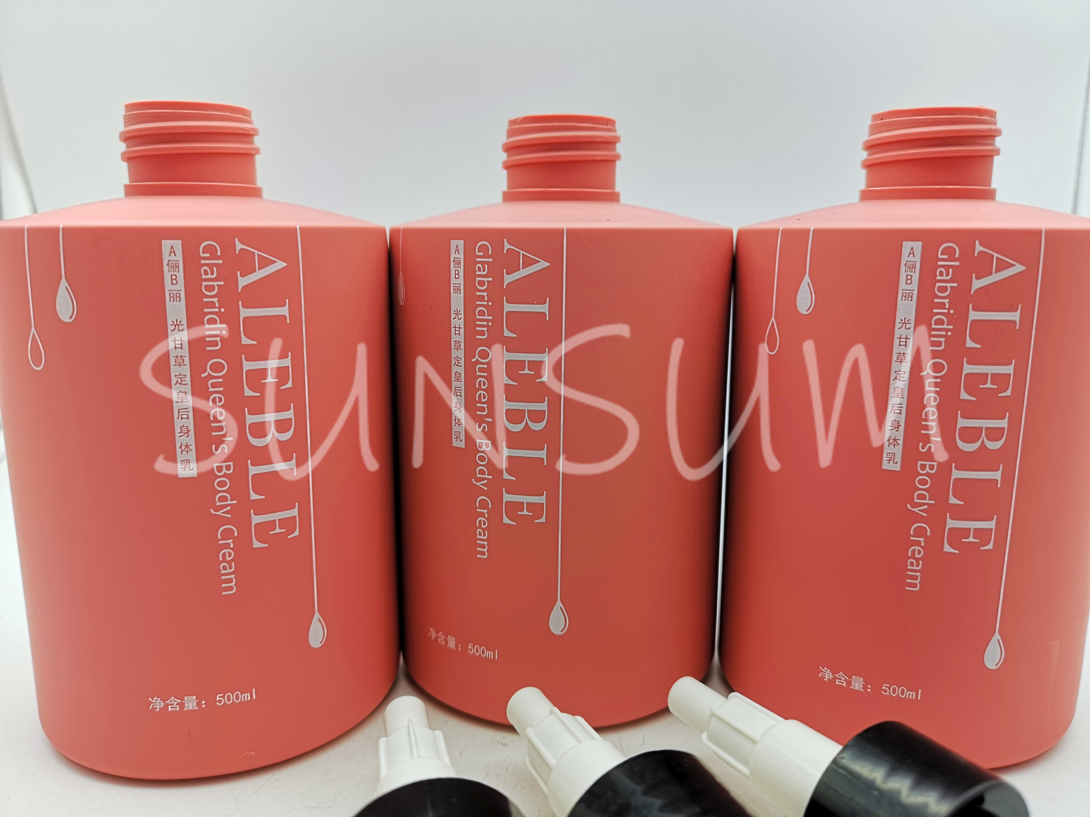 Sunsum high quality colored 500ml body lotion