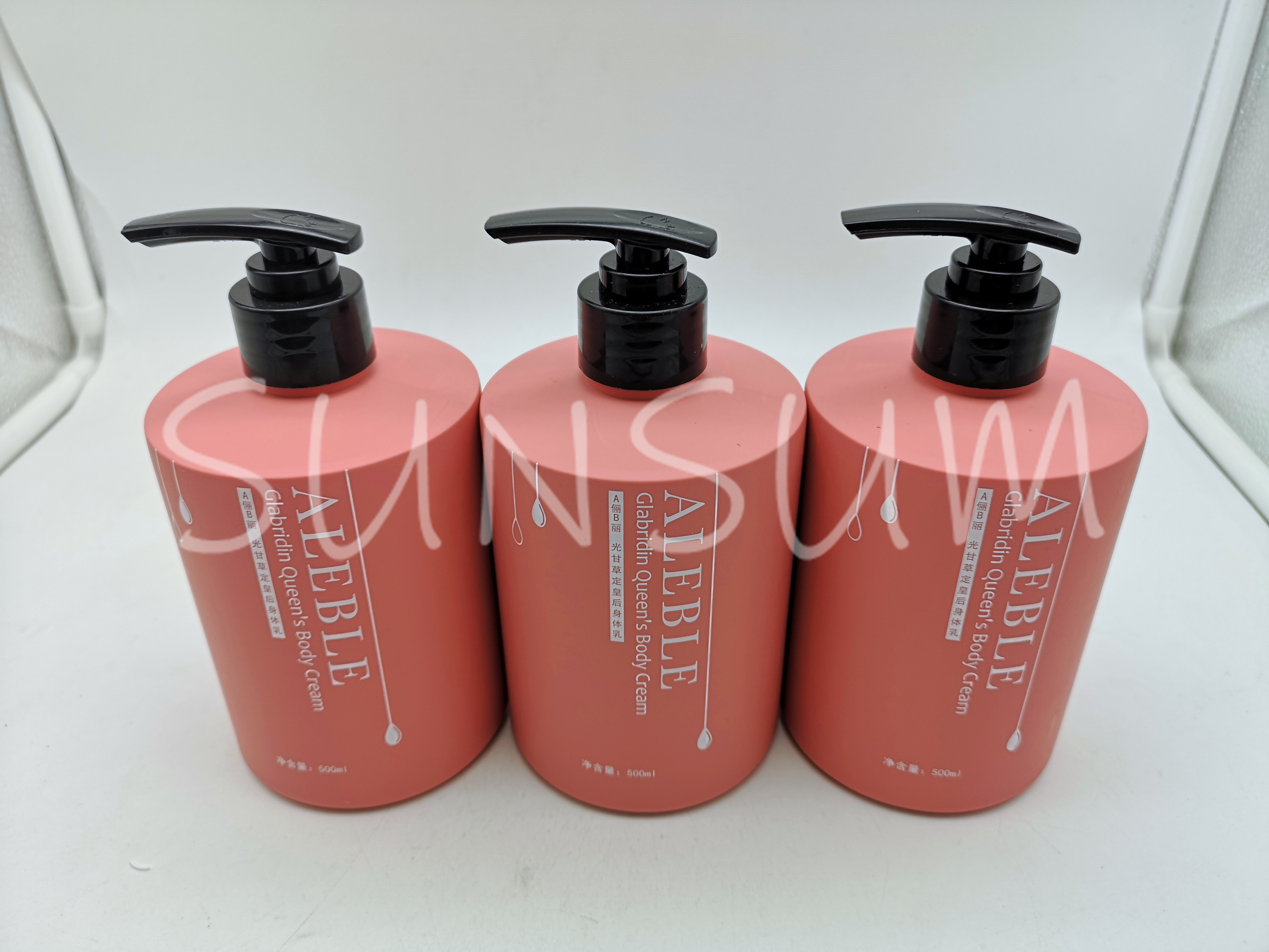 Sunsum high quality colored 500ml body lotion