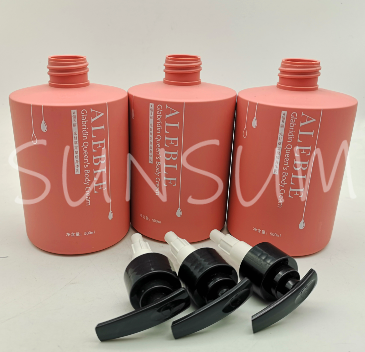 Sunsum high quality colored 500ml body lotion