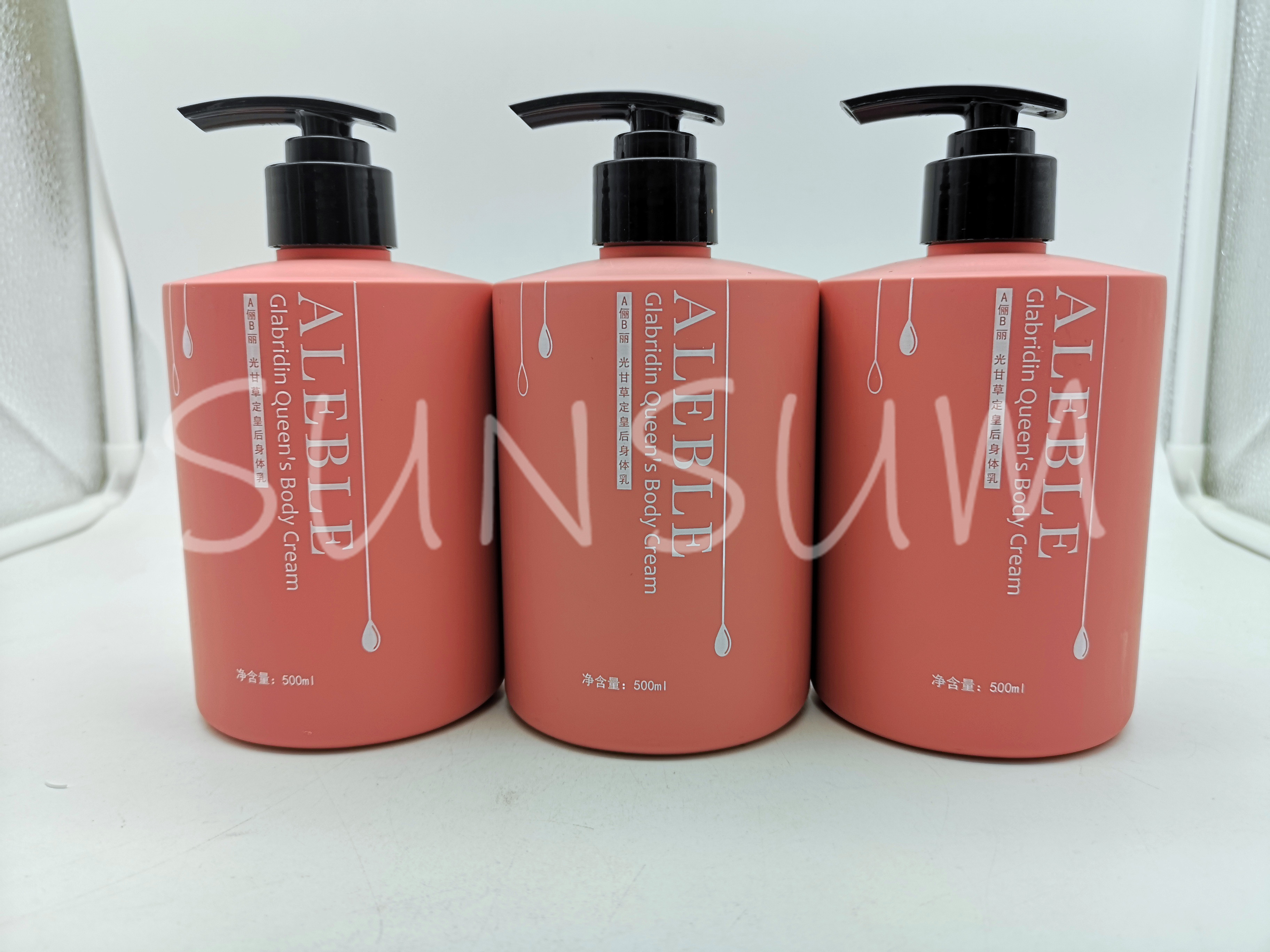 Sunsum high quality colored 500ml body lotion