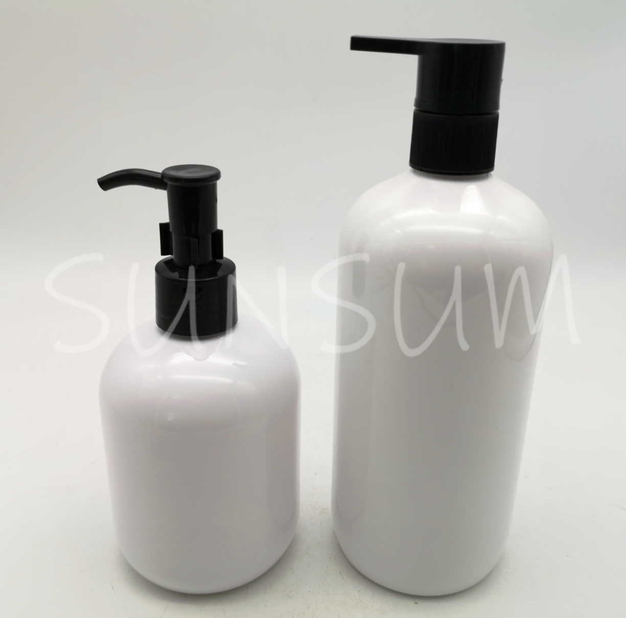 Sunsum high quality colored 300ml 500ml shampoo bottle