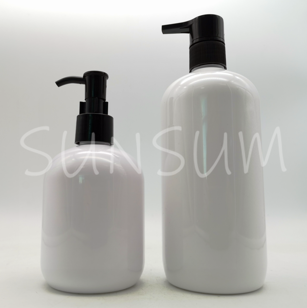 Sunsum high quality colored 300ml 500ml shampoo bottle