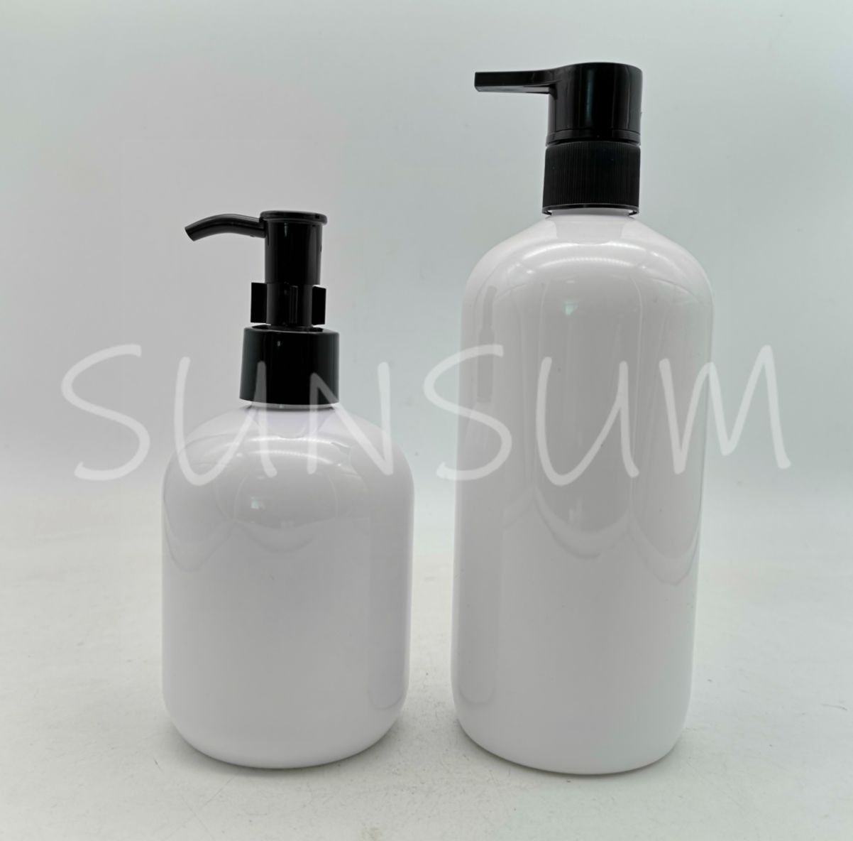Sunsum high quality colored 300ml 500ml shampoo bottle