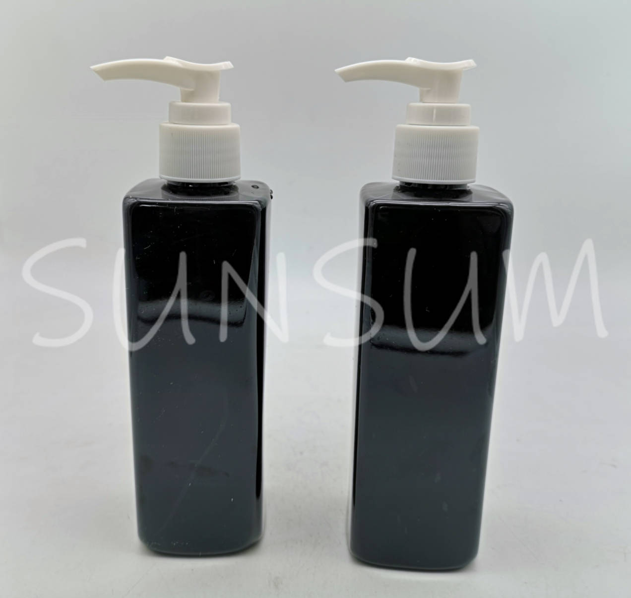 250ml square shampoo bottle