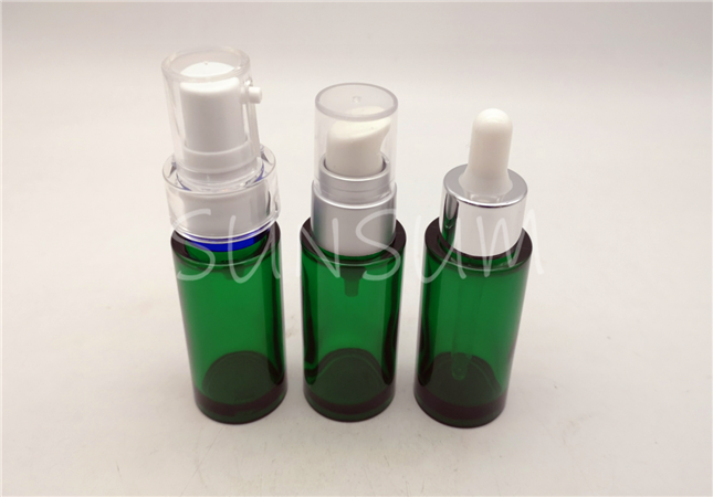 30ml glass view heavy wall high quality transparent dropper serum bottle