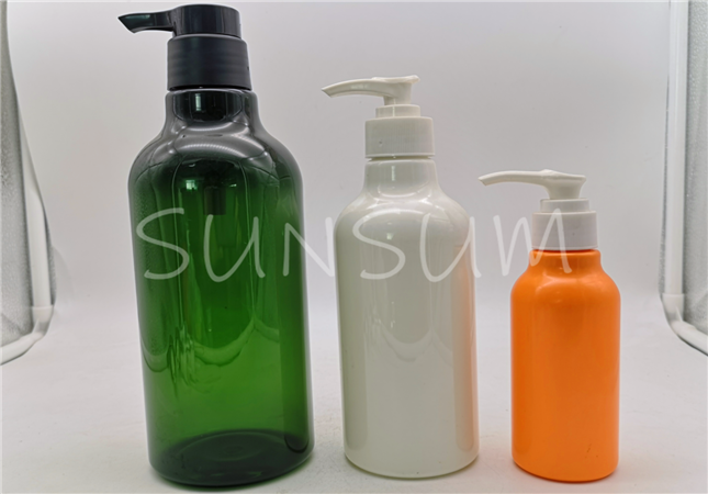 150ml 400ml 700ml PET material shampoo body lotion pump Customized bottle