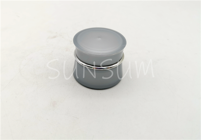 5g sliver color injection molding eye cream PP material jar