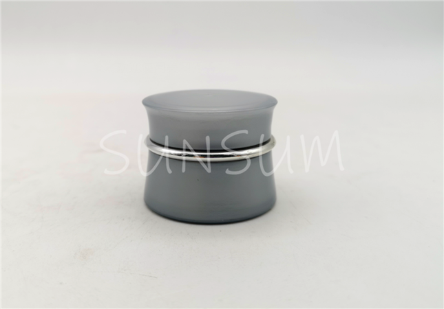 5g sliver color injection molding eye cream PP material jar