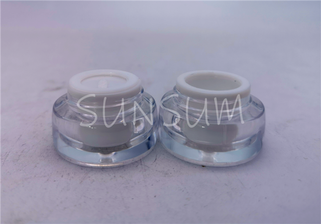 5g mini size double wall eye serum acrylic jar