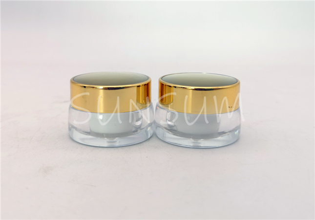 5g mini size double wall eye serum acrylic jar