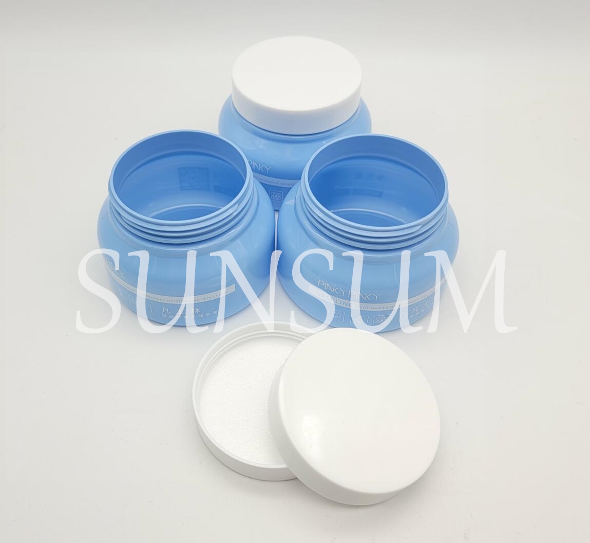 New Design 250g Sceen Print Hair Body Scrub Cream Plastic Pet Recycled Container